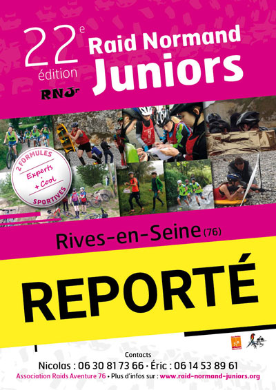 Affiche Raid Normand Juniors 2020 Affiche